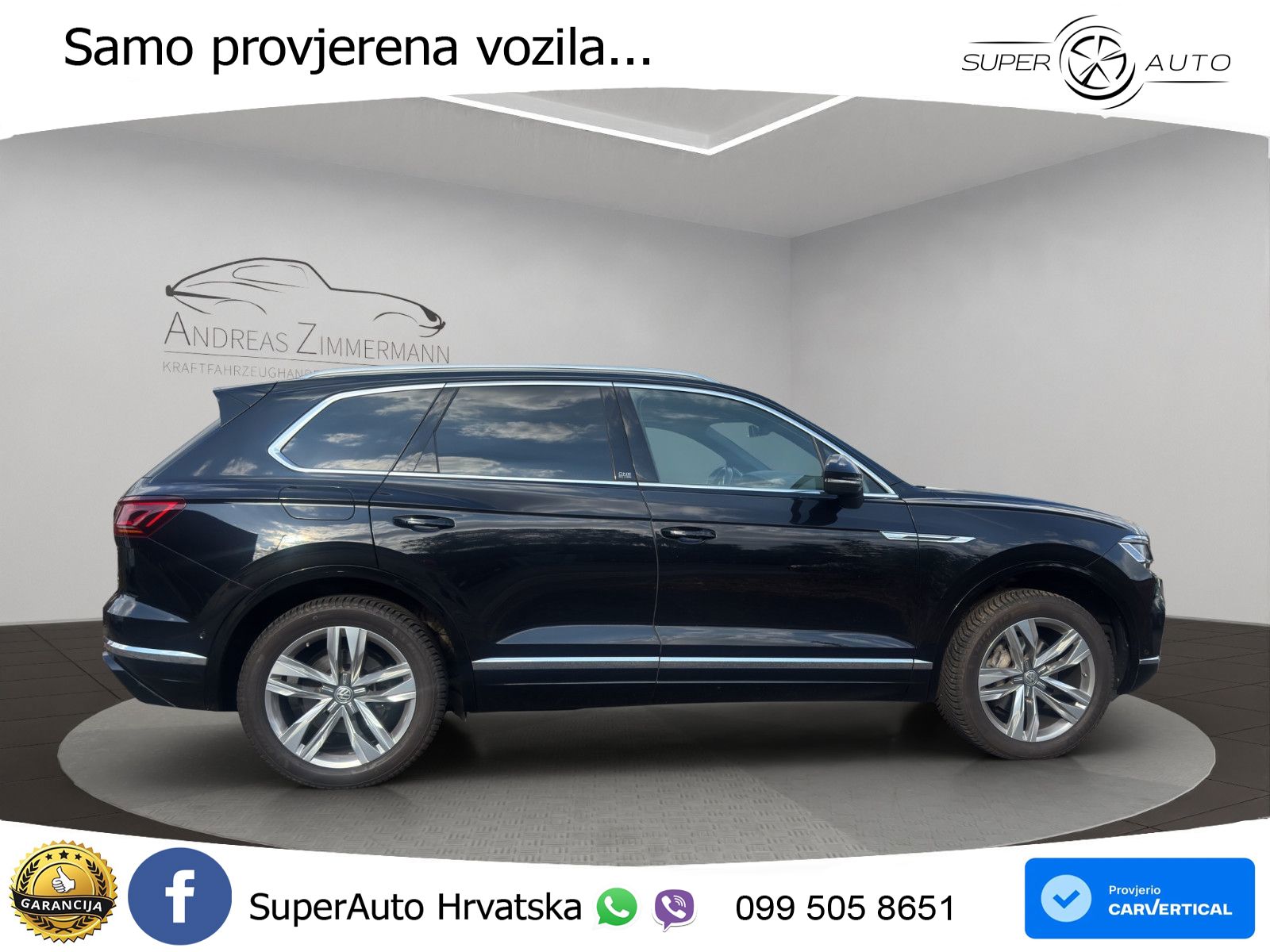 Volkswagen Touareg 3.0 V6 TDI (286 KS) 4MOTION Tiptronic ZRAČNI+ACC+GR SJED+KAM+PANO