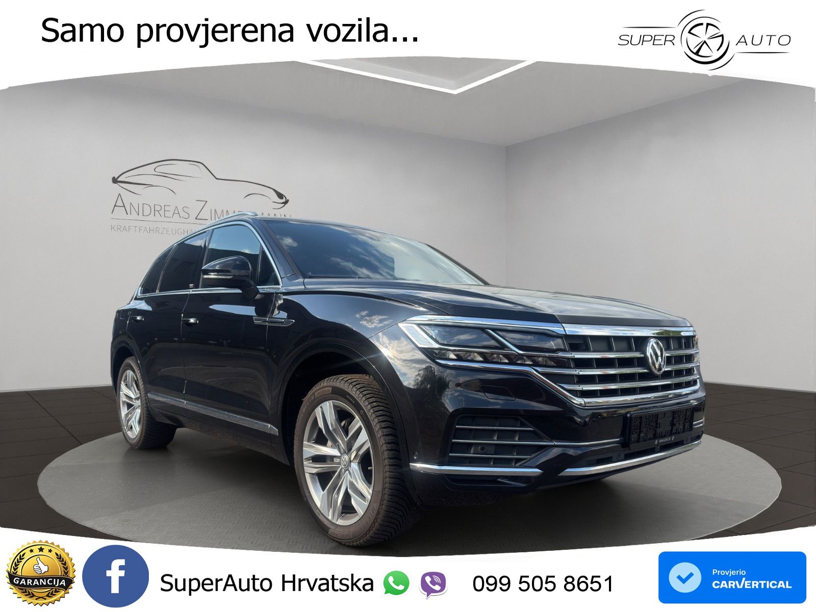 Volkswagen Touareg 3.0 V6 TDI (286 KS) 4MOTION Tiptronic ZRAČNI+ACC+GR SJED+KAM+PANO