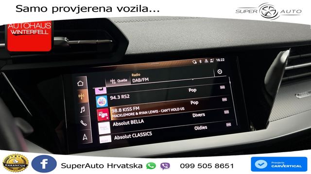 Audi A3 35 TFSI (150 KS) S tronic S line LED+GR SJED+ACC
