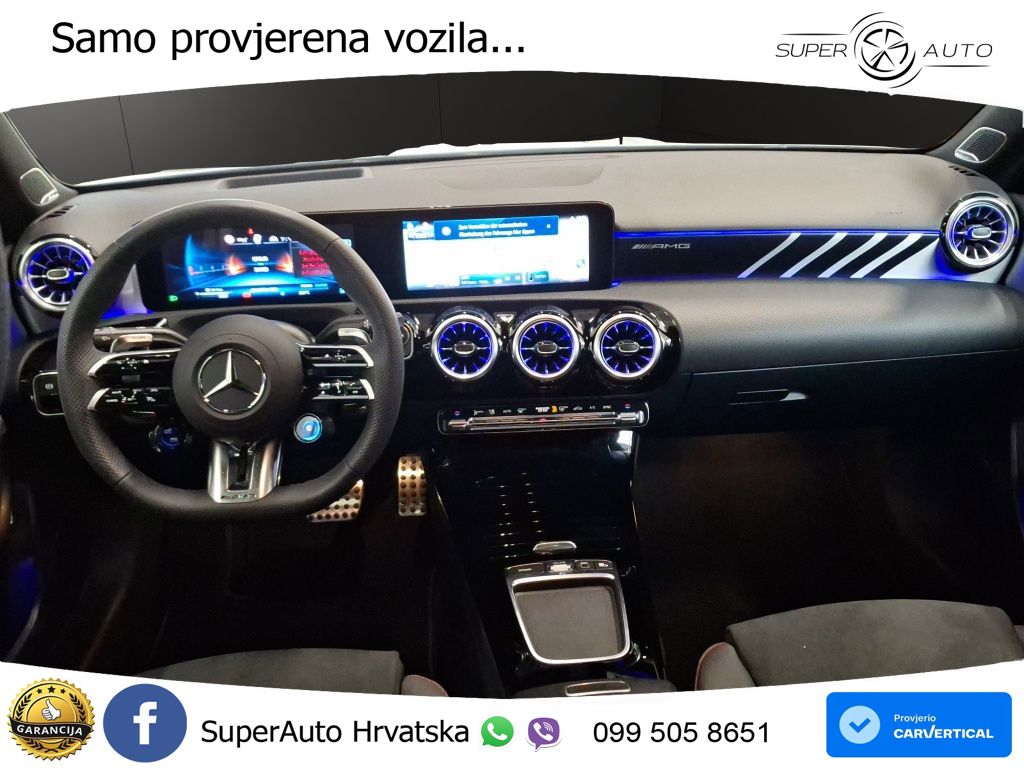 Mercedes-Benz AMG A 35 4MATIC AMG SPEEDSHIFT DCT ACC+HEAD+GR SJED+360+PANO