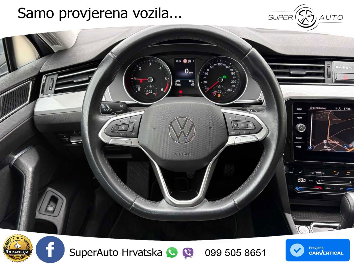 Volkswagen Passat Variant 2.0 TDI (150 KS) DSG Business LED+GR SJED+ACC