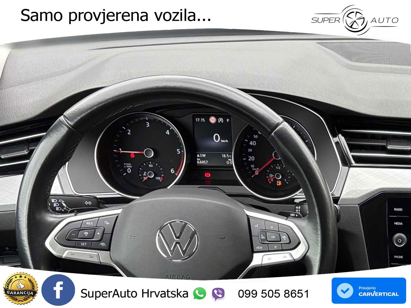 Volkswagen Passat Variant 2.0 TDI (150 KS) DSG Business LED+GR SJED+ACC