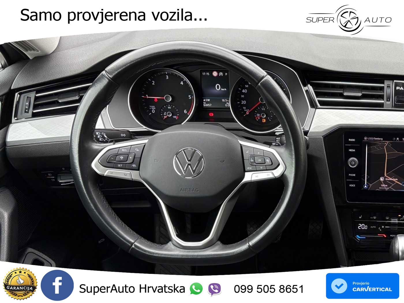 Volkswagen Passat Variant 2.0 TDI (150 KS) DSG Business LED+GR SJED+ACC