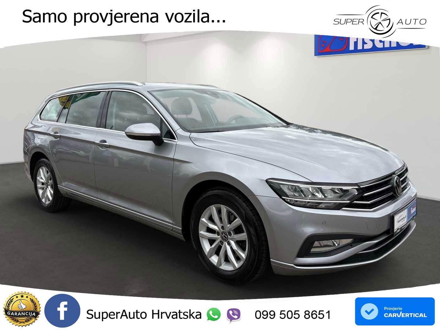 Volkswagen Passat Variant 2.0 TDI (150 KS) DSG Business LED+GR SJED+ACC