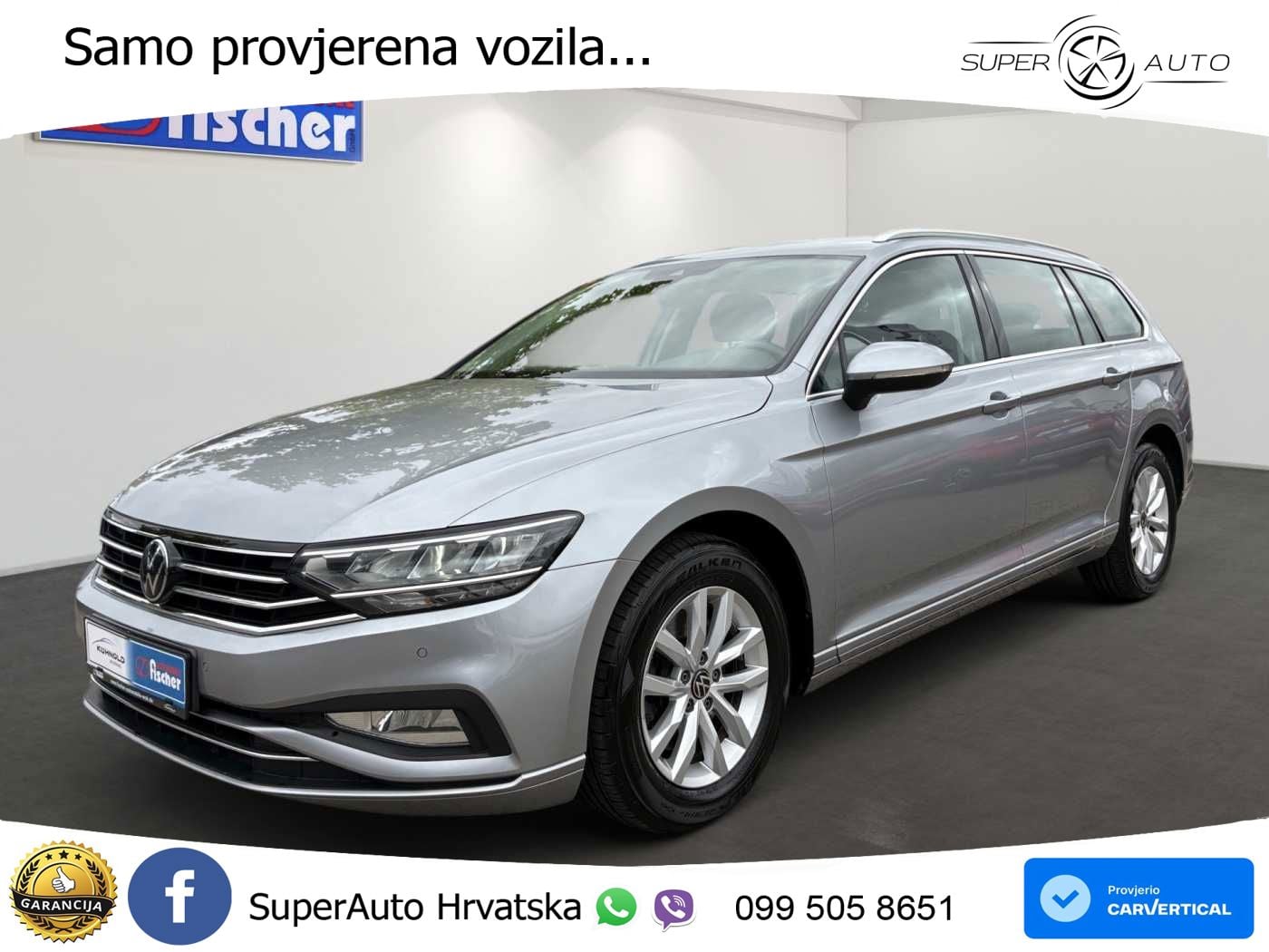 Volkswagen Passat Variant 2.0 TDI (150 KS) DSG Business LED+GR SJED+ACC