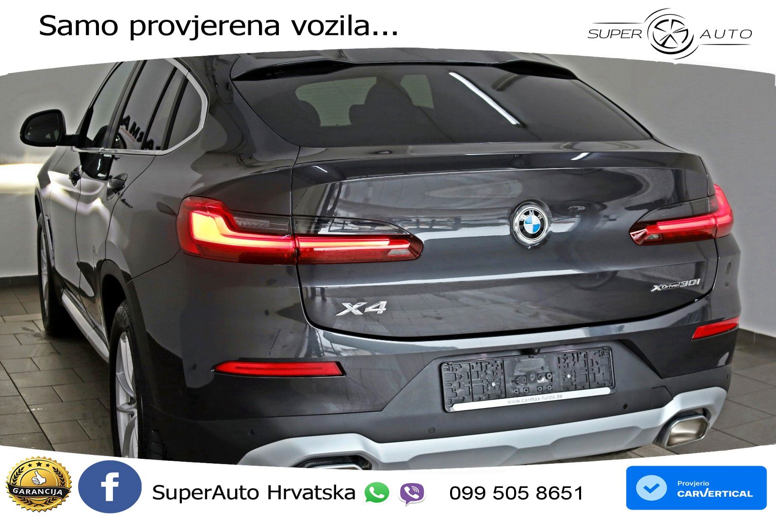 BMW X4 30i (245 KS) xDrive Steptronic LED+GR SJED+ACC
