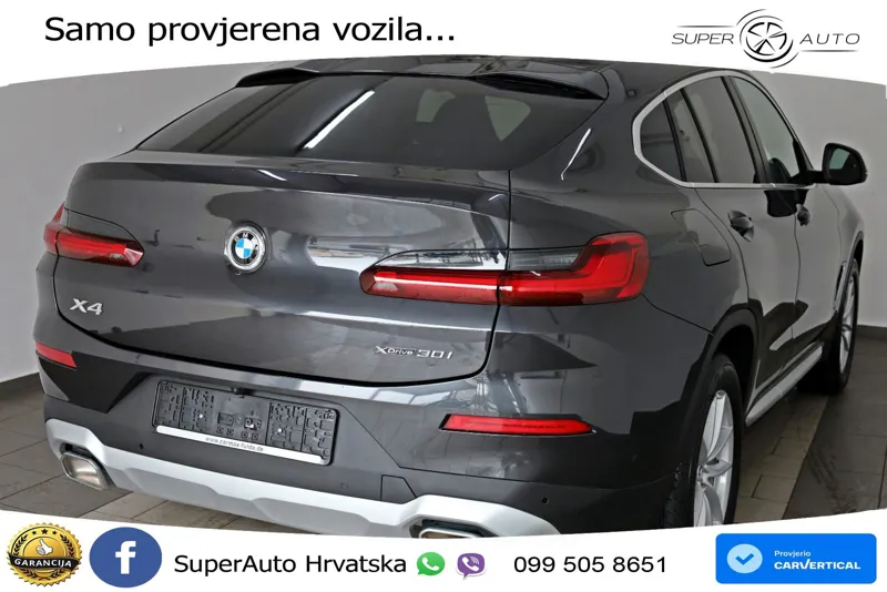 BMW X4 30i (245 KS) xDrive Steptronic LED+GR SJED+ACC
