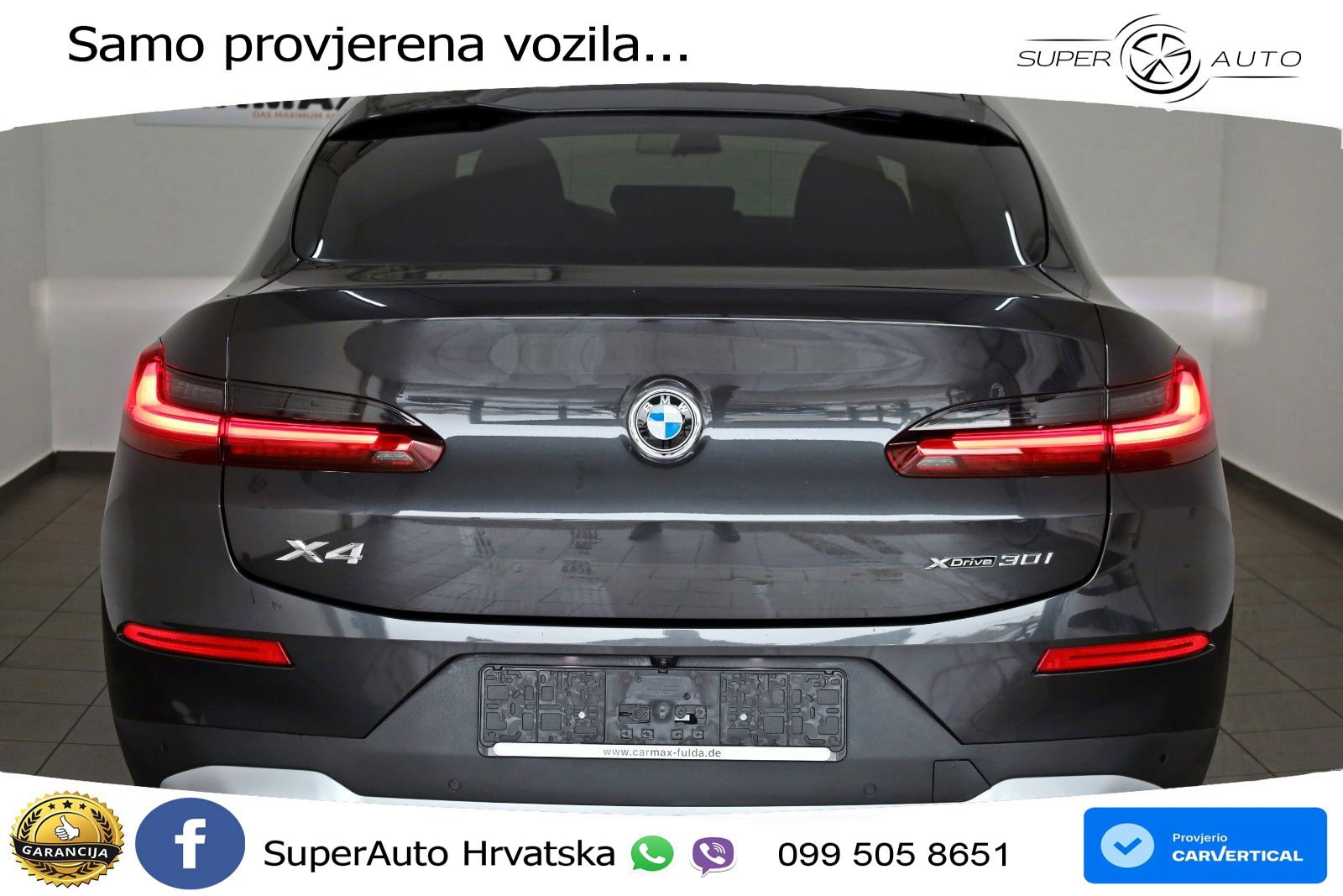 BMW X4 30i (245 KS) xDrive Steptronic LED+GR SJED+ACC