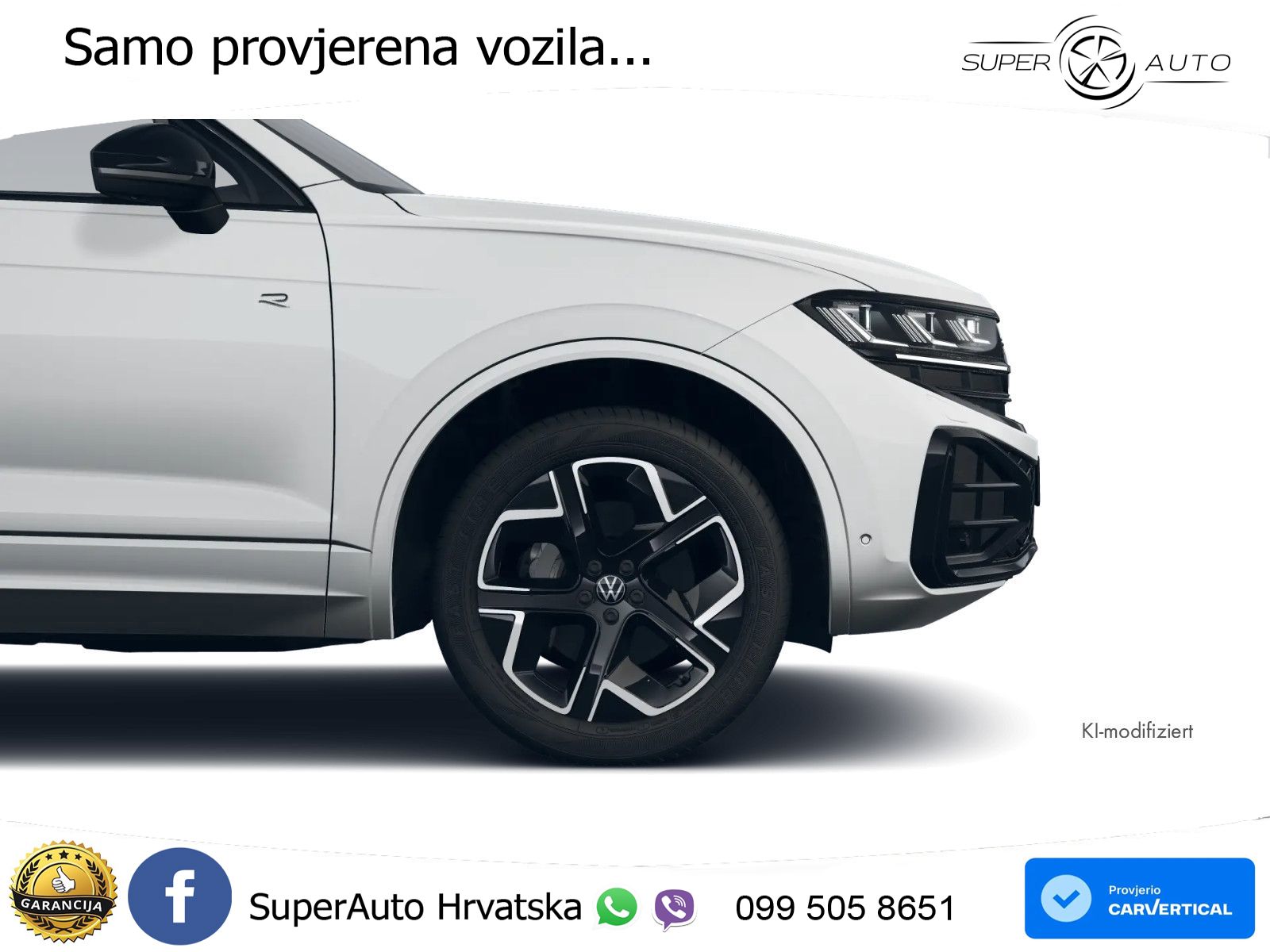Volkswagen Touareg 3.0 V6 TDI (286 KS) 4MOTION Tiptronic R-Line ZRAČNI+ACC+4xGR SJED+KAM