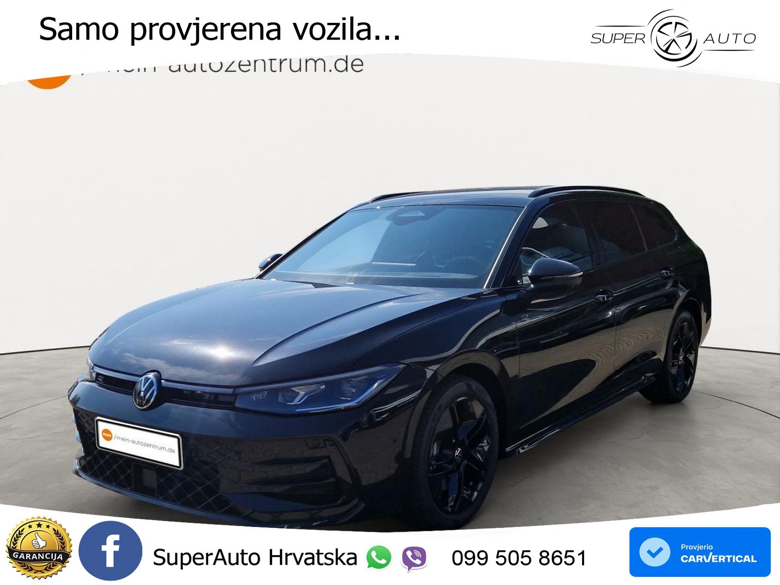 Volkswagen Passat Variant 2.0 TDI (193 KS) 4MOTION DSG R-Line LED+GR SJED+ACC
