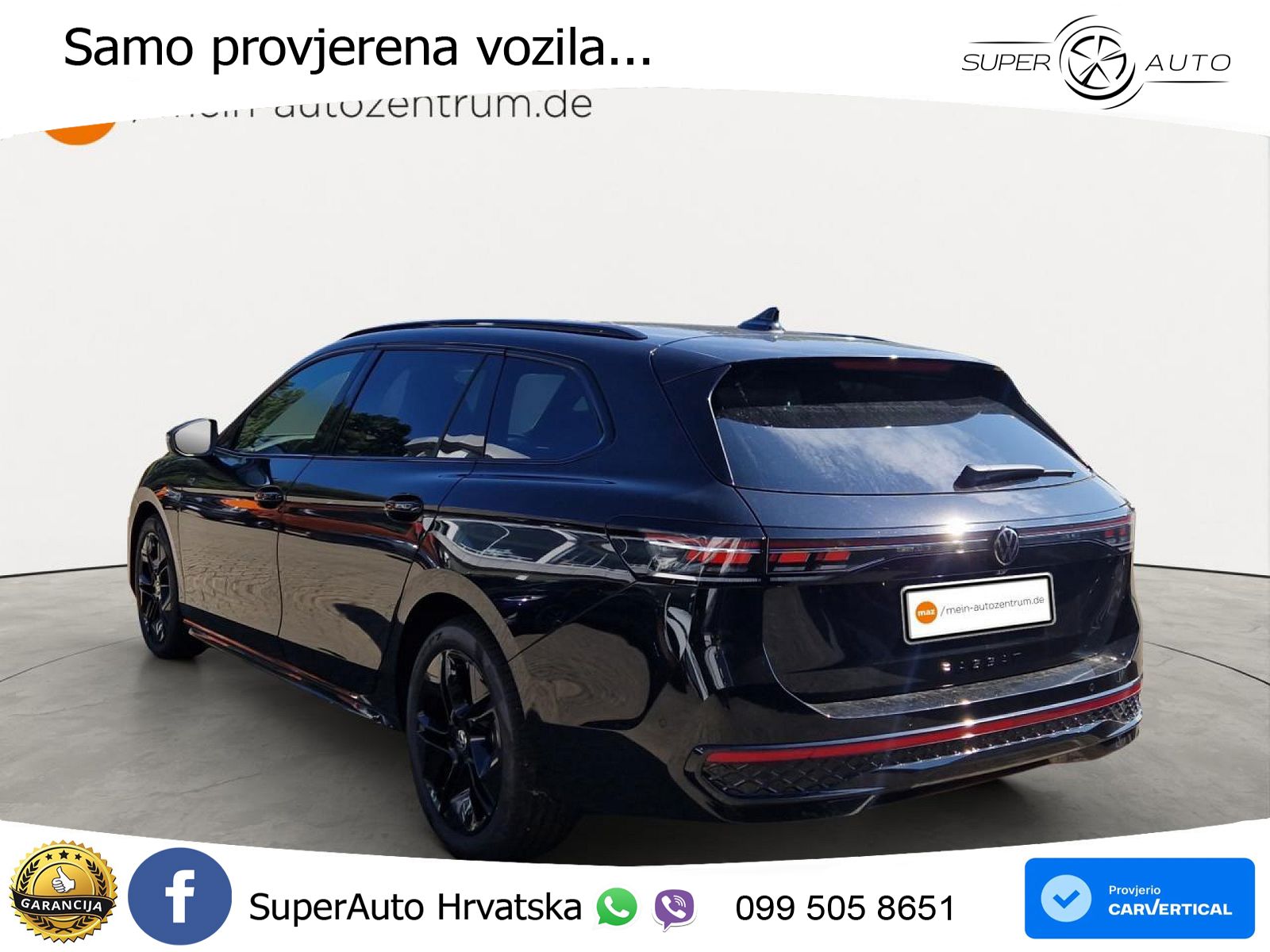 Volkswagen Passat Variant 2.0 TDI (193 KS) 4MOTION DSG R-Line LED+GR SJED+ACC