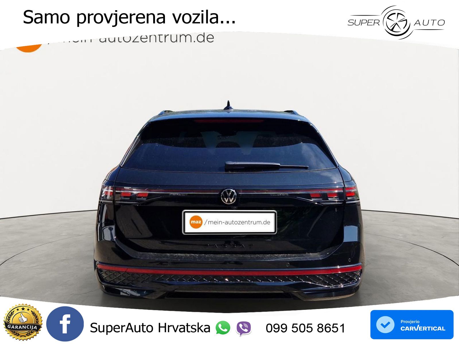 Volkswagen Passat Variant 2.0 TDI (193 KS) 4MOTION DSG R-Line LED+GR SJED+ACC