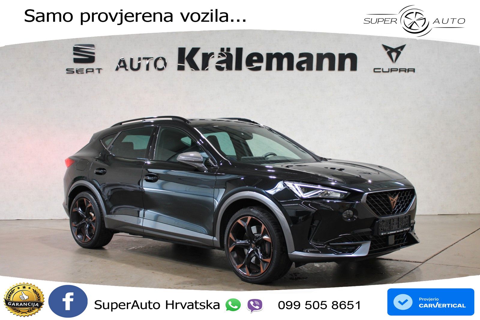 Cupra Formentor 1.4 TSI (245 KS) e-Hybrid DSG VZ LED+GR SJED+ACC