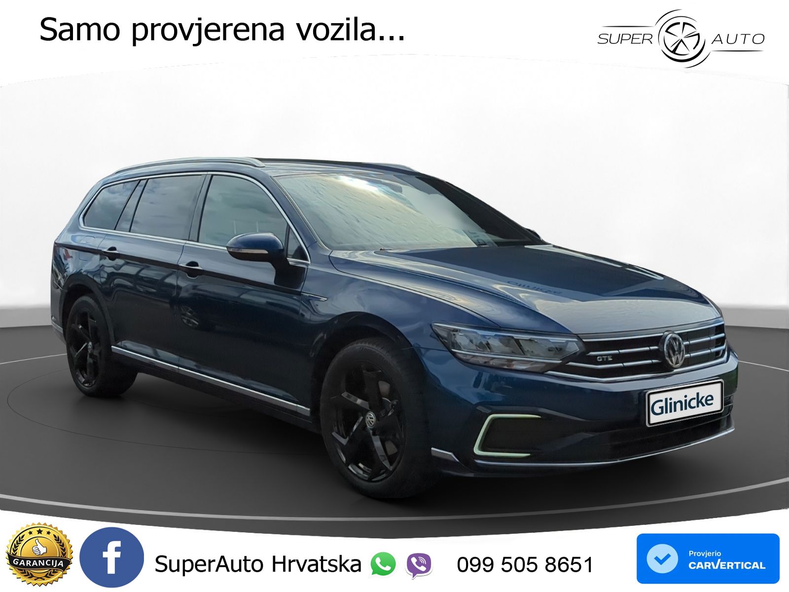 Volkswagen Passat Variant GTE 1.4 TSI (218 KS) DSG LED+GR SJED+ACC