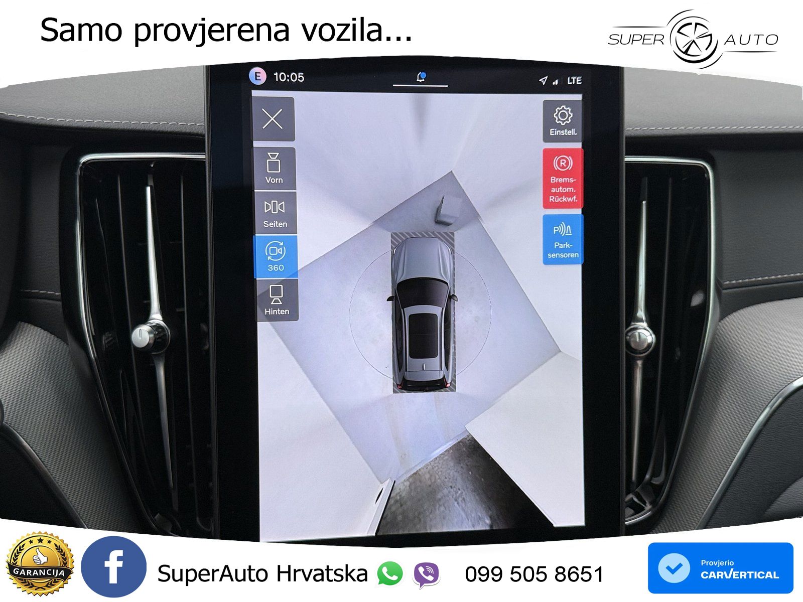 Volvo XC60 T6 AWD Geartronic ACC+HEAD+4xGR SJED+360+PANO