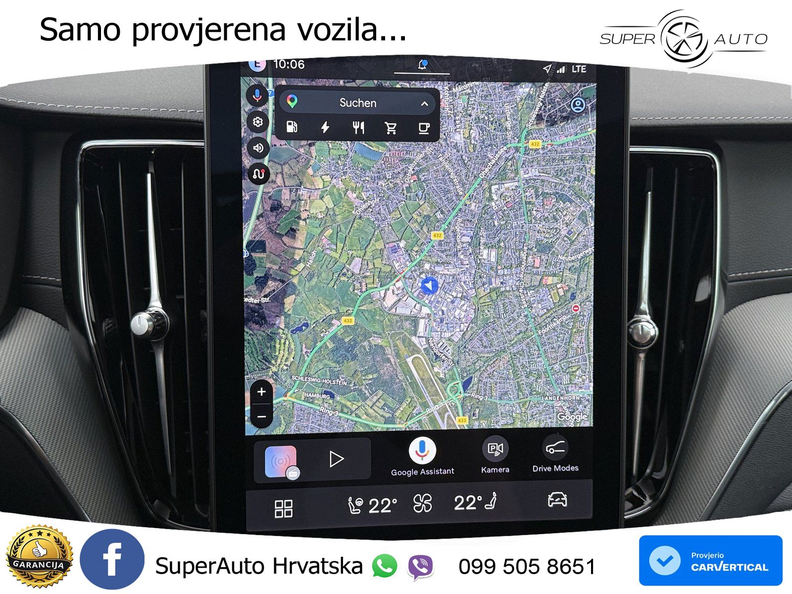 Volvo XC60 T6 AWD Geartronic ACC+HEAD+4xGR SJED+360+PANO
