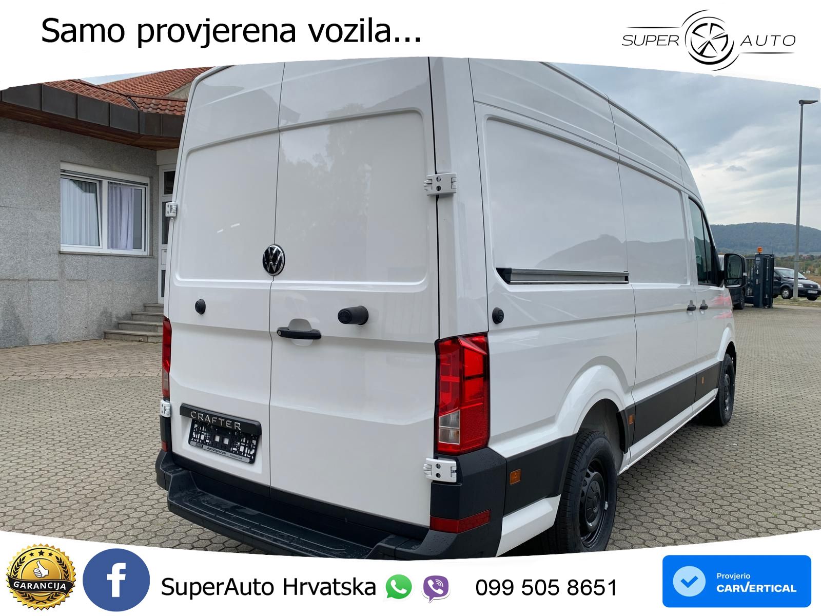 Volkswagen Crafter 35 Kasten MR Hoch Kamera APP Schwingsitz 140 KS