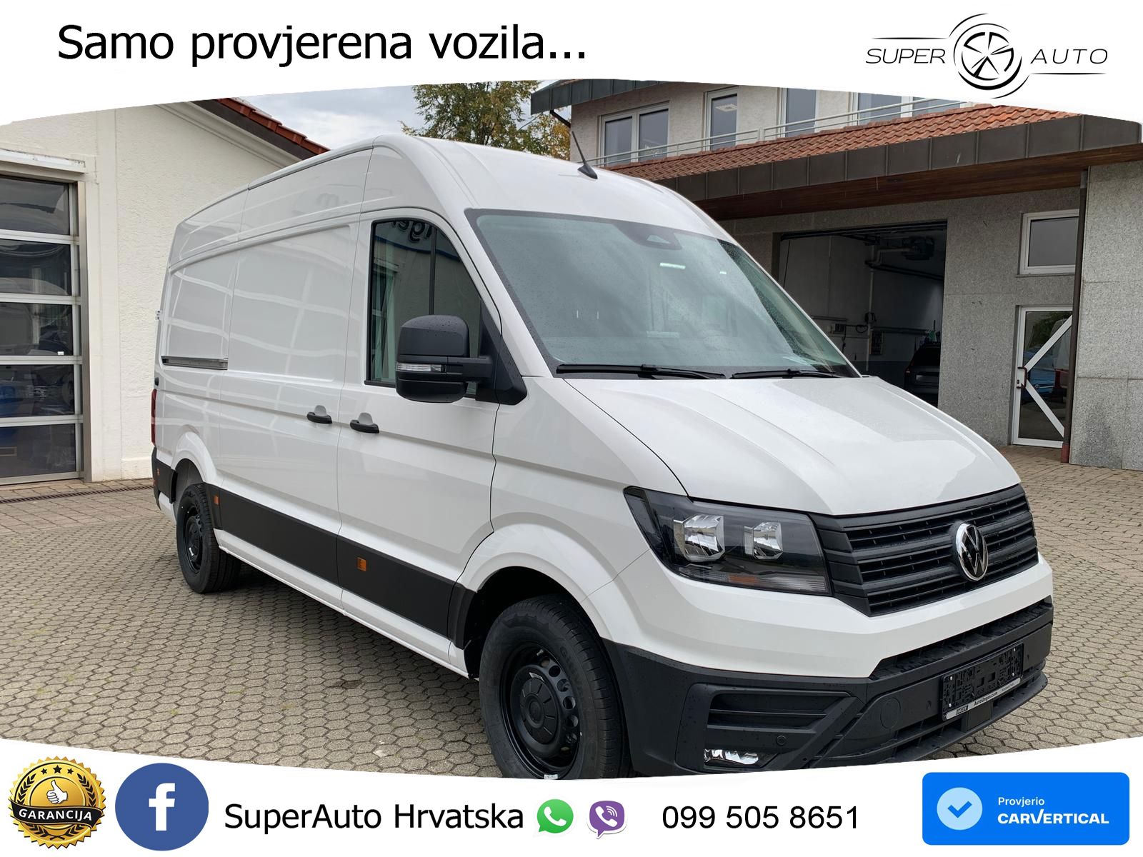 Volkswagen Crafter 35 Kasten MR Hoch Kamera APP Schwingsitz 140 KS