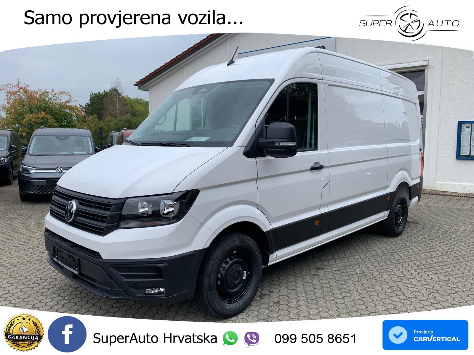 Volkswagen Crafter 35 Kasten MR Hoch Kamera APP Schwingsitz 140 KS