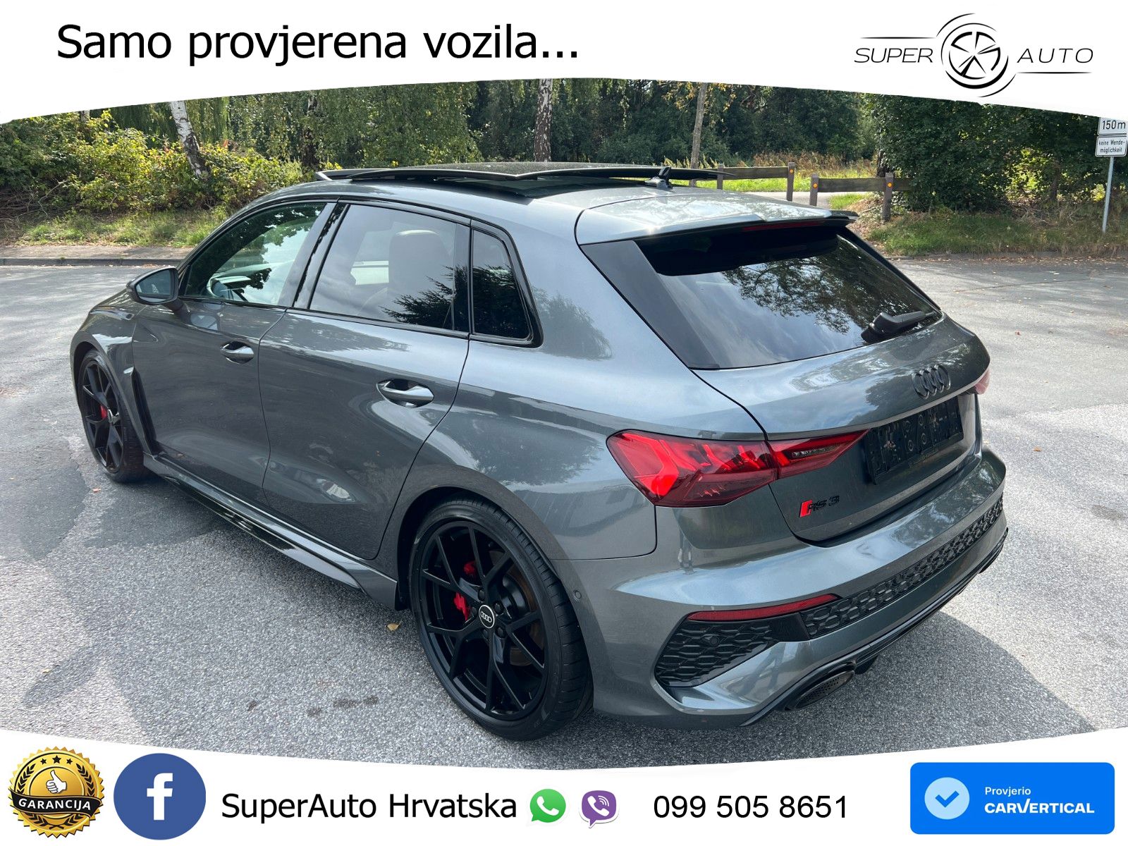 Audi RS3 Sedan 2.5 TFSI (400 KS) quattro S tronic LED+GR SJED+ACC
