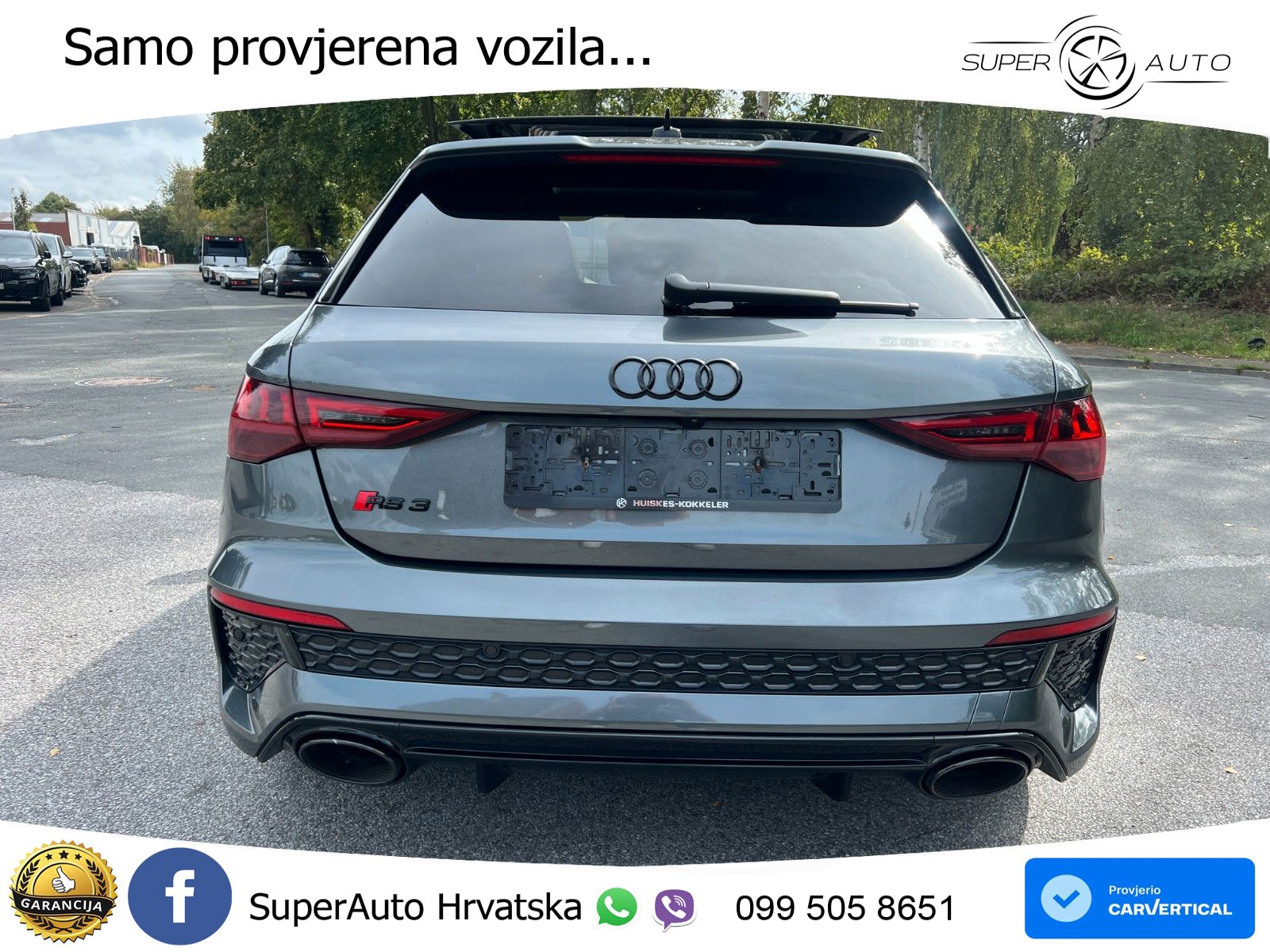 Audi RS3 Sedan 2.5 TFSI (400 KS) quattro S tronic LED+GR SJED+ACC
