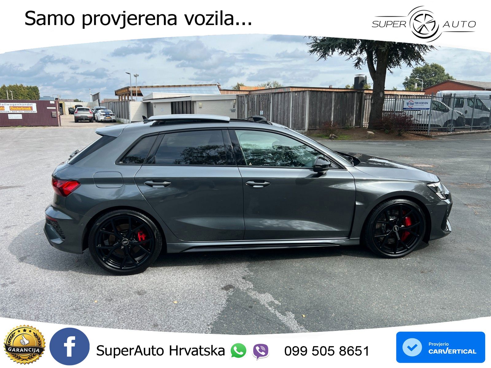 Audi RS3 Sedan 2.5 TFSI (400 KS) quattro S tronic LED+GR SJED+ACC