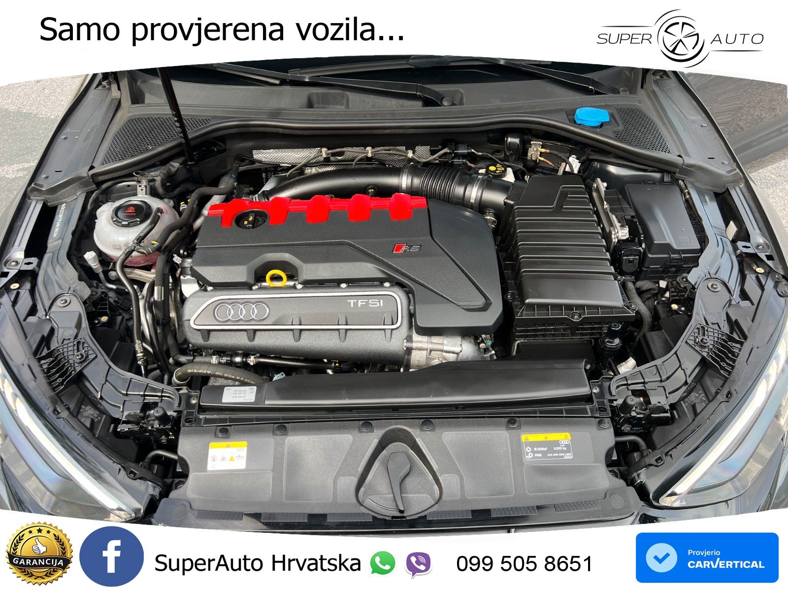 Audi RS3 Sedan 2.5 TFSI (400 KS) quattro S tronic LED+GR SJED+ACC