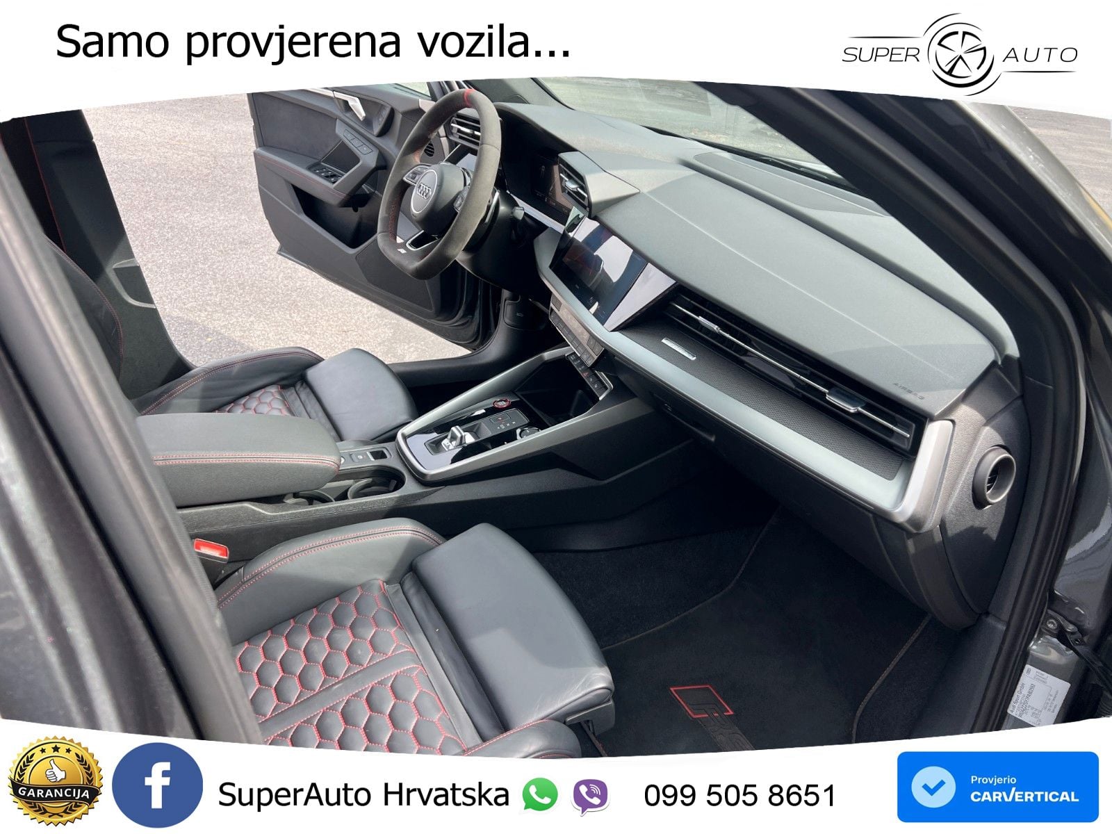 Audi RS3 Sedan 2.5 TFSI (400 KS) quattro S tronic LED+GR SJED+ACC
