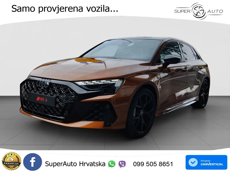 Audi RS3 Sedan 2.5 TFSI (400 KS) quattro S tronic MATRIX+GR SJED+KAM