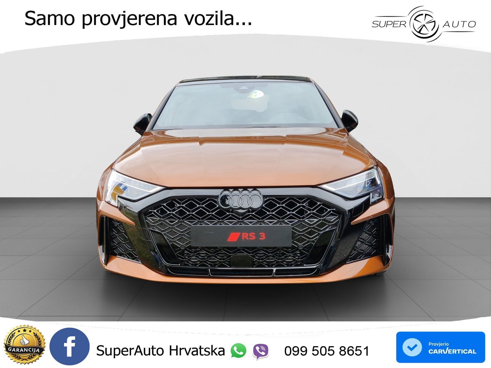 Audi RS3 Sedan 2.5 TFSI (400 KS) quattro S tronic MATRIX+GR SJED+KAM