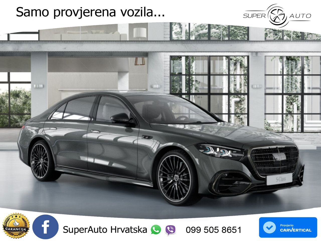 Mercedes S 450d (367 KS) EQ Boost 4MATIC 9G-TRONIC AMG ACC+HEAD+4xGR SJED+360+PANO