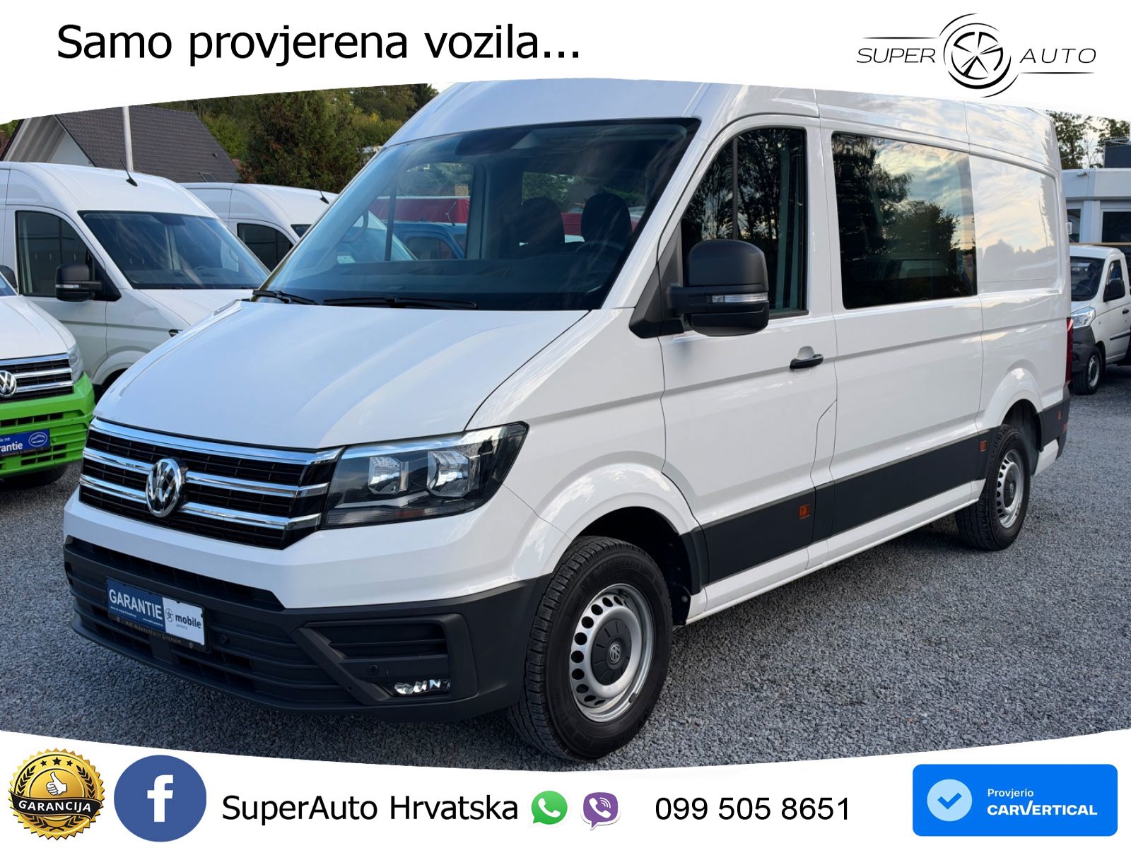 Volkswagen CRAFTER MIXTO L2H2 KLIMA STANDHEIZUNG 6-SITZER 140 KS