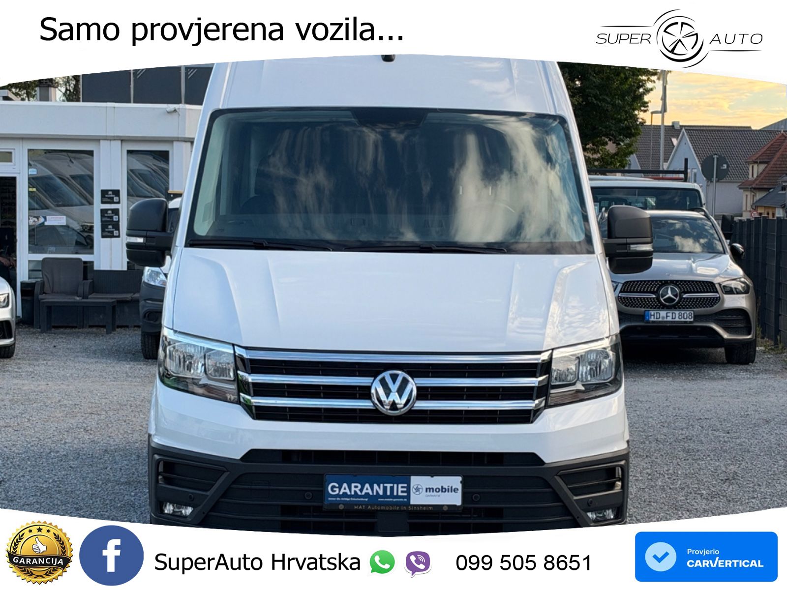 Volkswagen CRAFTER MIXTO L2H2 KLIMA STANDHEIZUNG 6-SITZER 140 KS