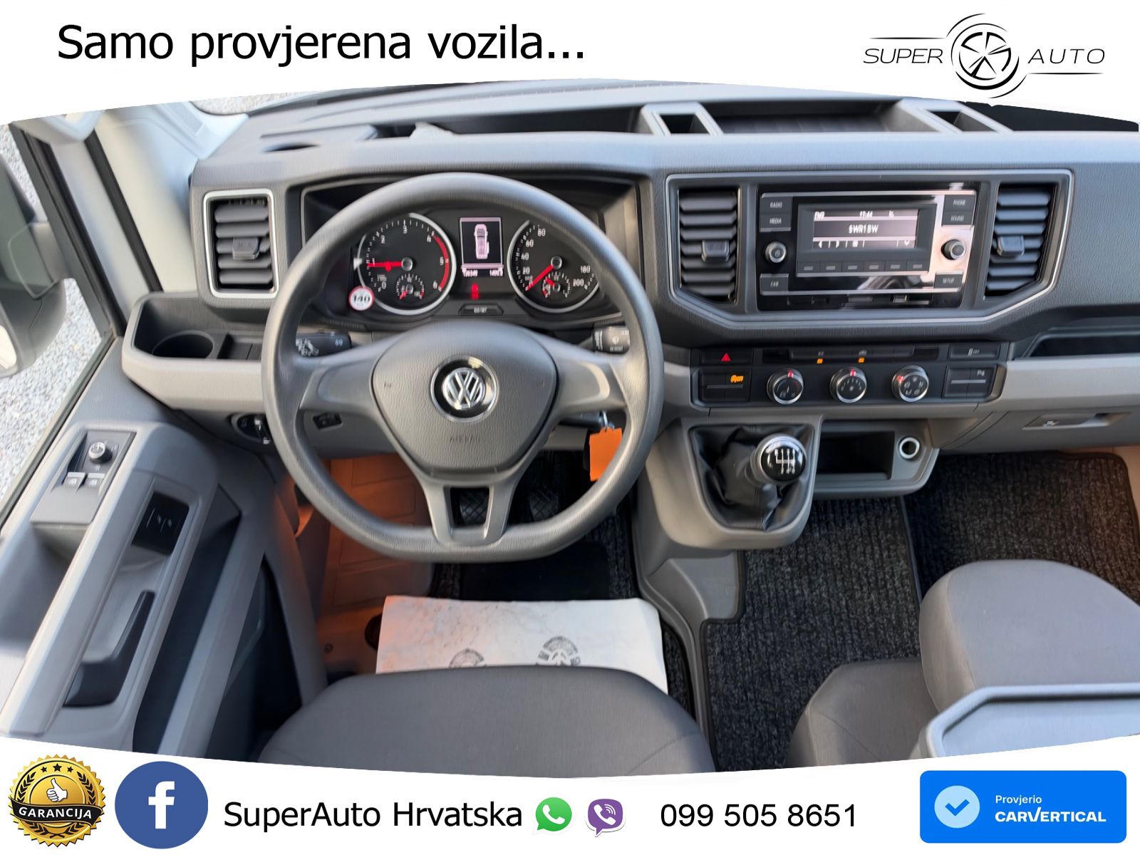 Volkswagen CRAFTER MIXTO L2H2 KLIMA STANDHEIZUNG 6-SITZER 140 KS