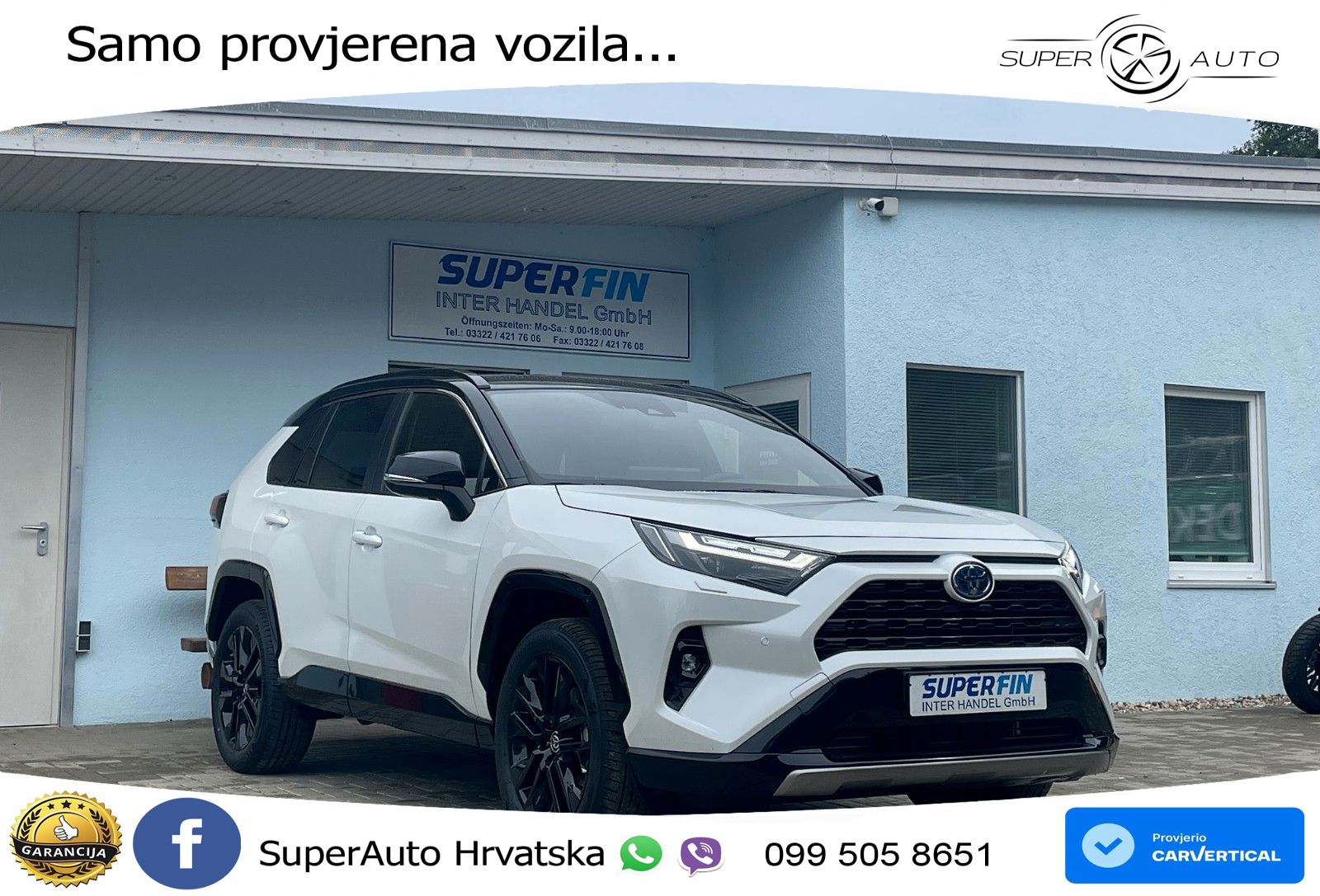 Toyota RAV4 2.5 (222 KS) Hybrid AWD-i eCVT Style LED+GR SJED+ACC