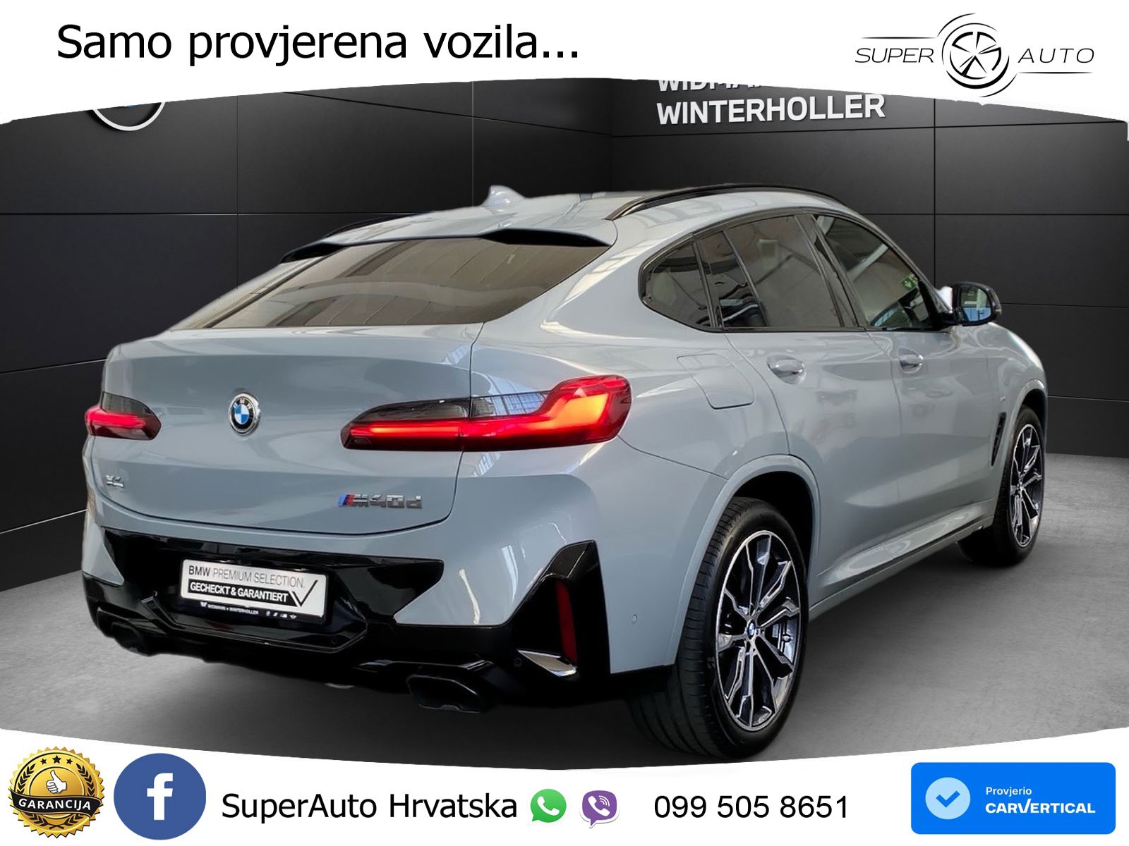 BMW X4 M40d (340 KS) xDrive Steptronic LED+GR SJED+ACC