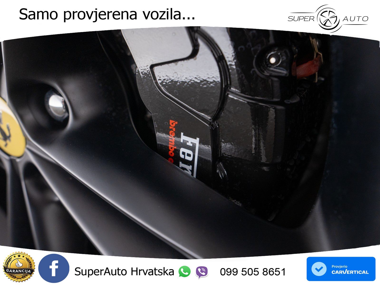 Ferrari 296 GTS 3.0 V6 (830 KS) F1 DCT ZRAČNI+ACC+GR SJED+360