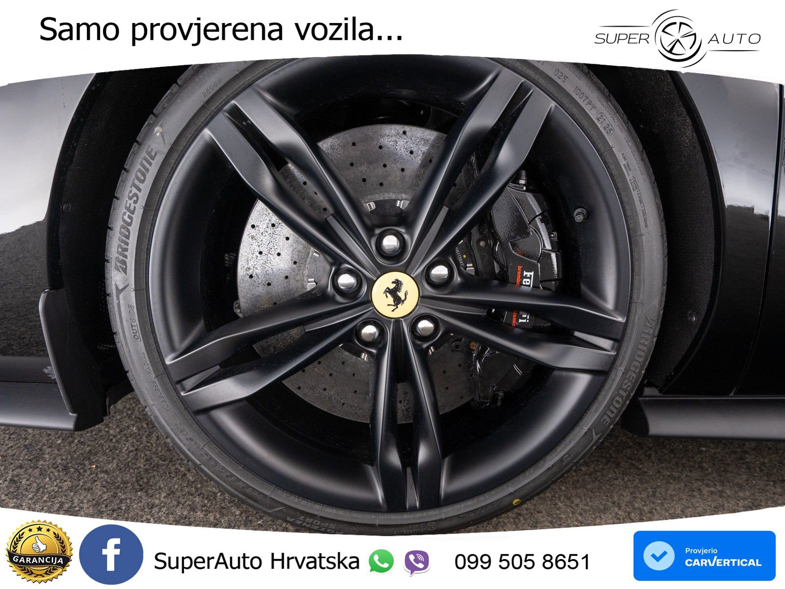 Ferrari 296 GTS 3.0 V6 (830 KS) F1 DCT ZRAČNI+ACC+GR SJED+360