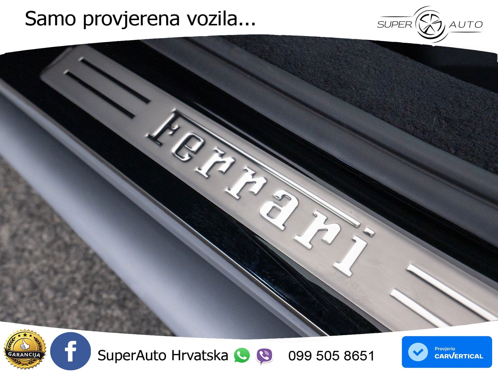 Ferrari 296 GTS 3.0 V6 (830 KS) F1 DCT ZRAČNI+ACC+GR SJED+360