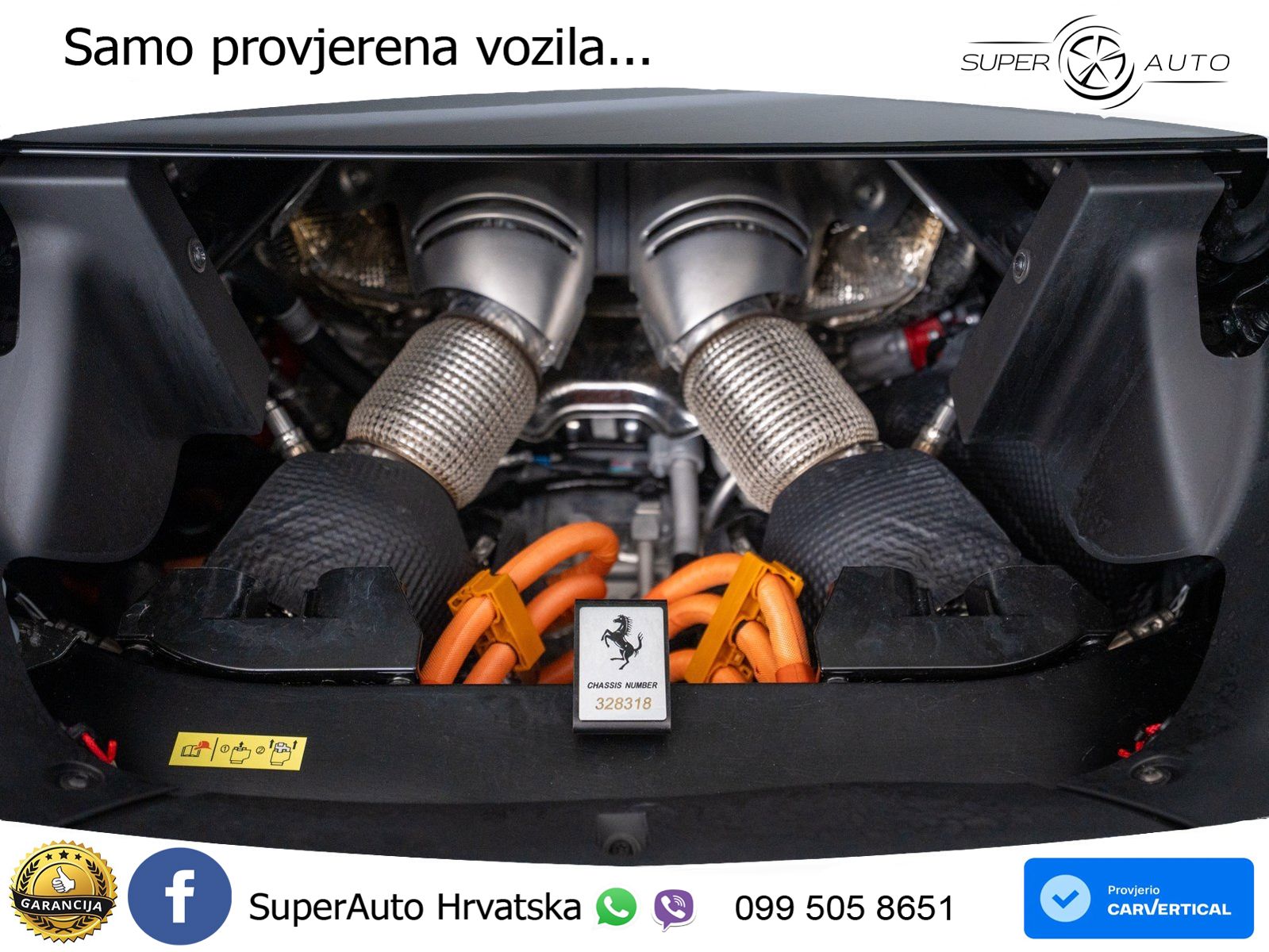 Ferrari 296 GTS 3.0 V6 (830 KS) F1 DCT ZRAČNI+ACC+GR SJED+360