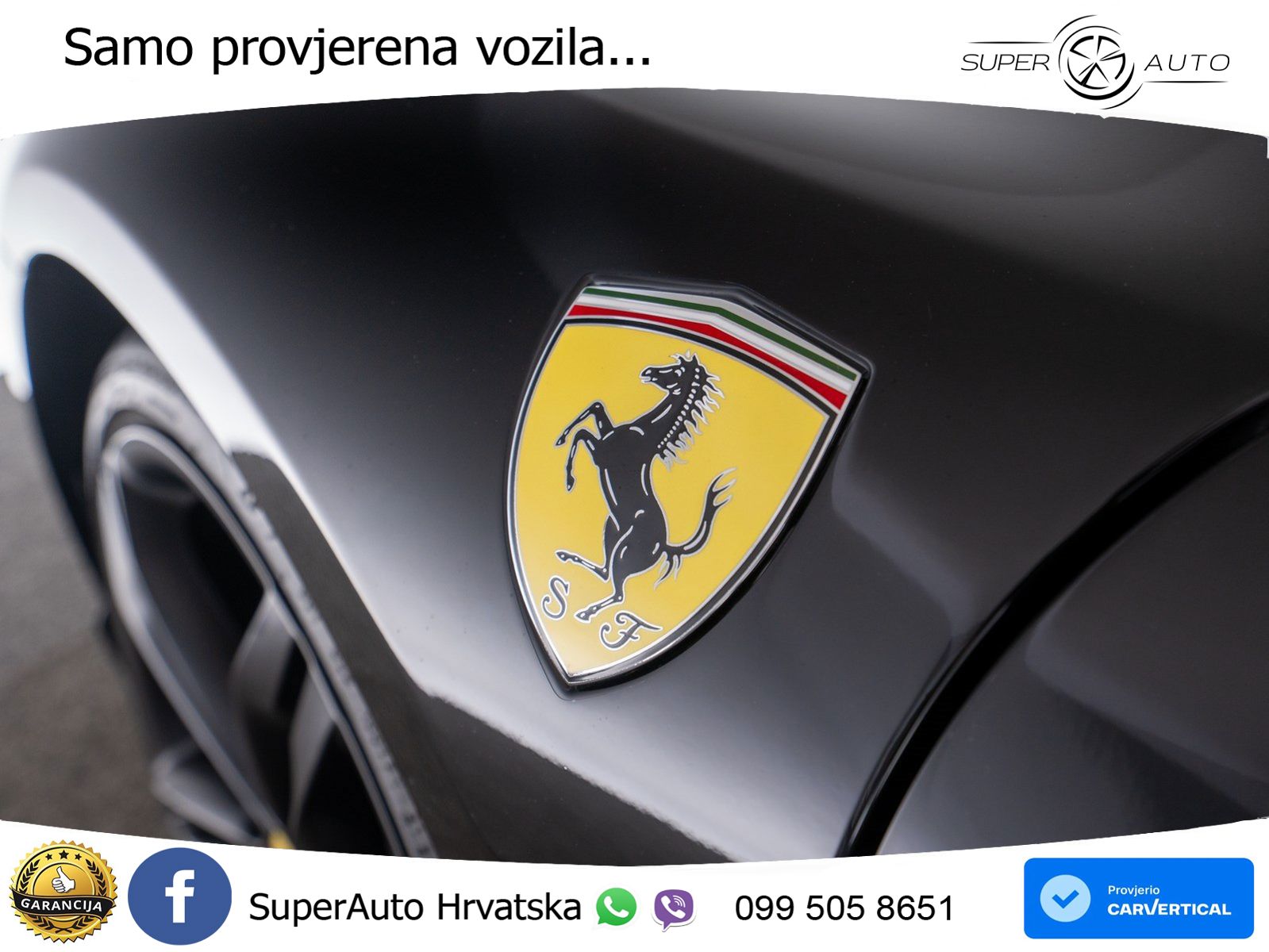 Ferrari 296 GTS 3.0 V6 (830 KS) F1 DCT ZRAČNI+ACC+GR SJED+360