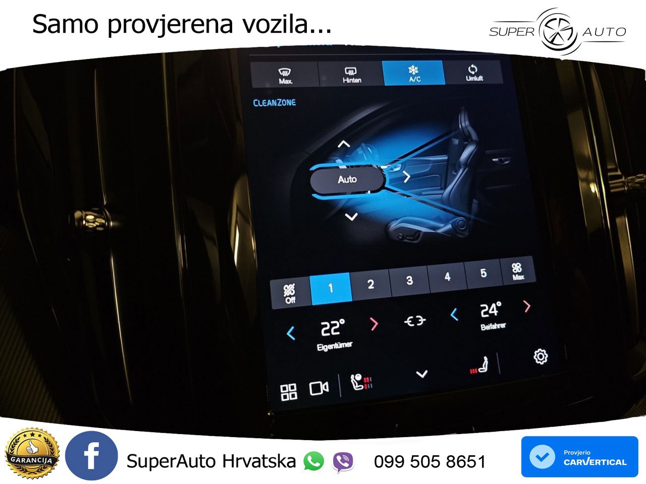 Volvo XC60 B5 Benzin AWD Geartronic ACC+HEAD+4xGR SJED+360+PANO