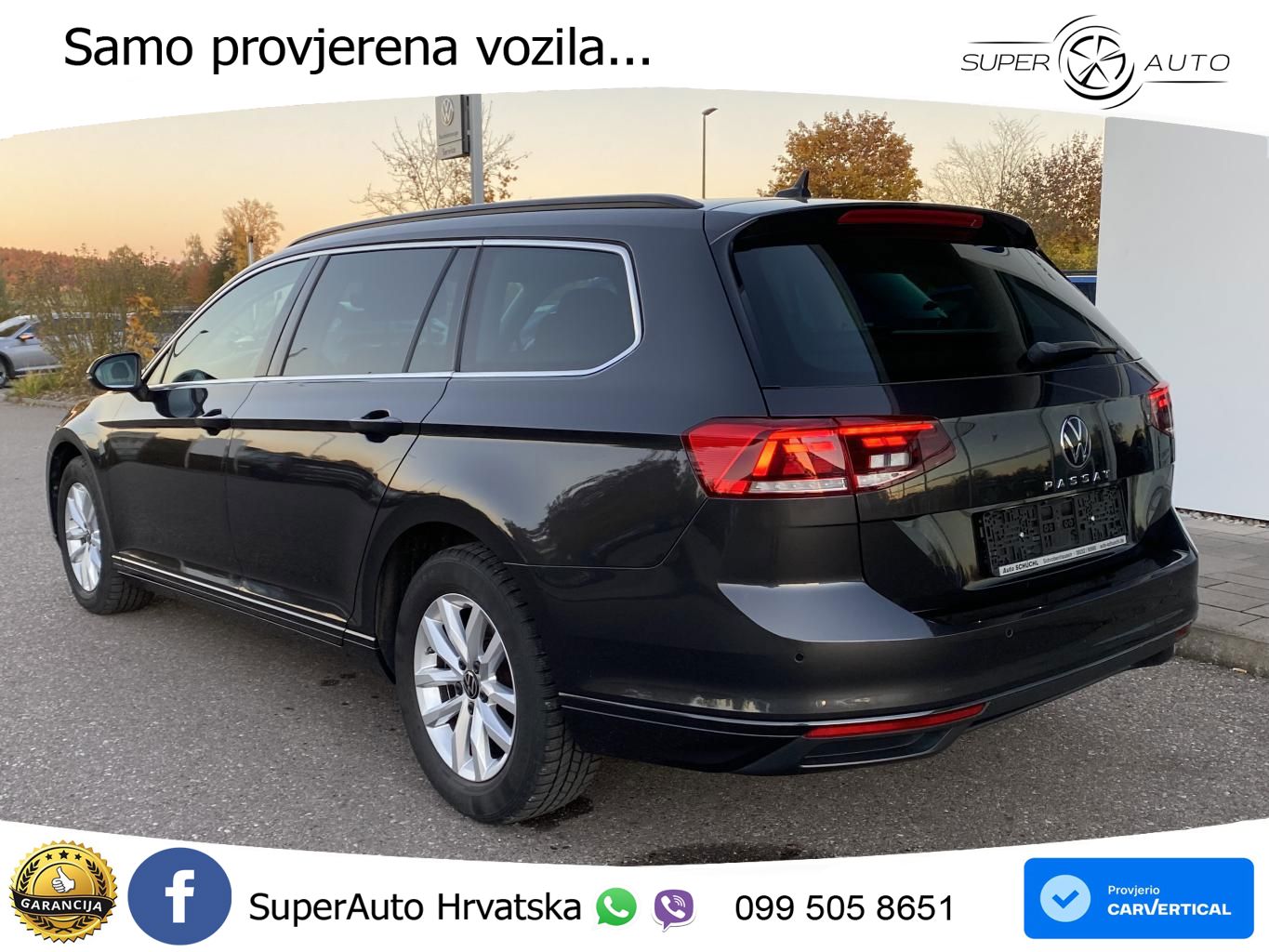 Volkswagen Passat Variant 2.0 TDI (150 KS) DSG Business LED+GR SJED+ACC