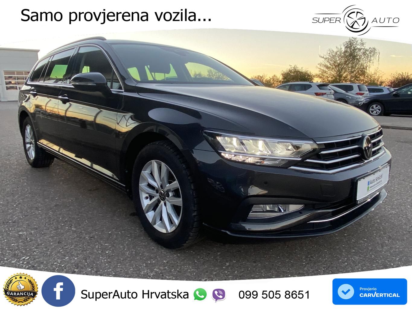 Volkswagen Passat Variant 2.0 TDI (150 KS) DSG Business LED+GR SJED+ACC