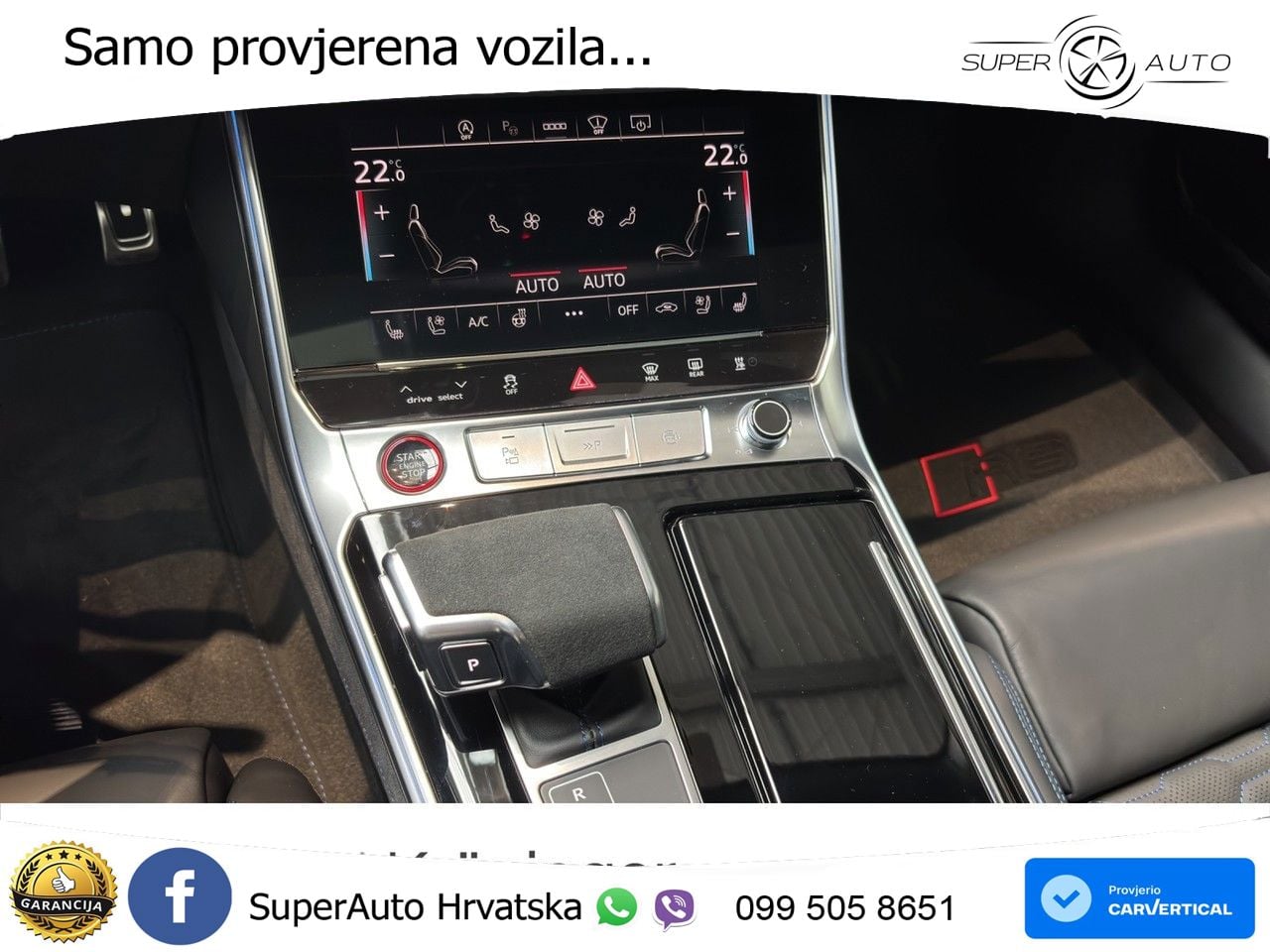 Audi RS6 Avant 4.0 TFSI V8 performance (630 KS)  quattro tiptronic LED+GR SJED+ACC