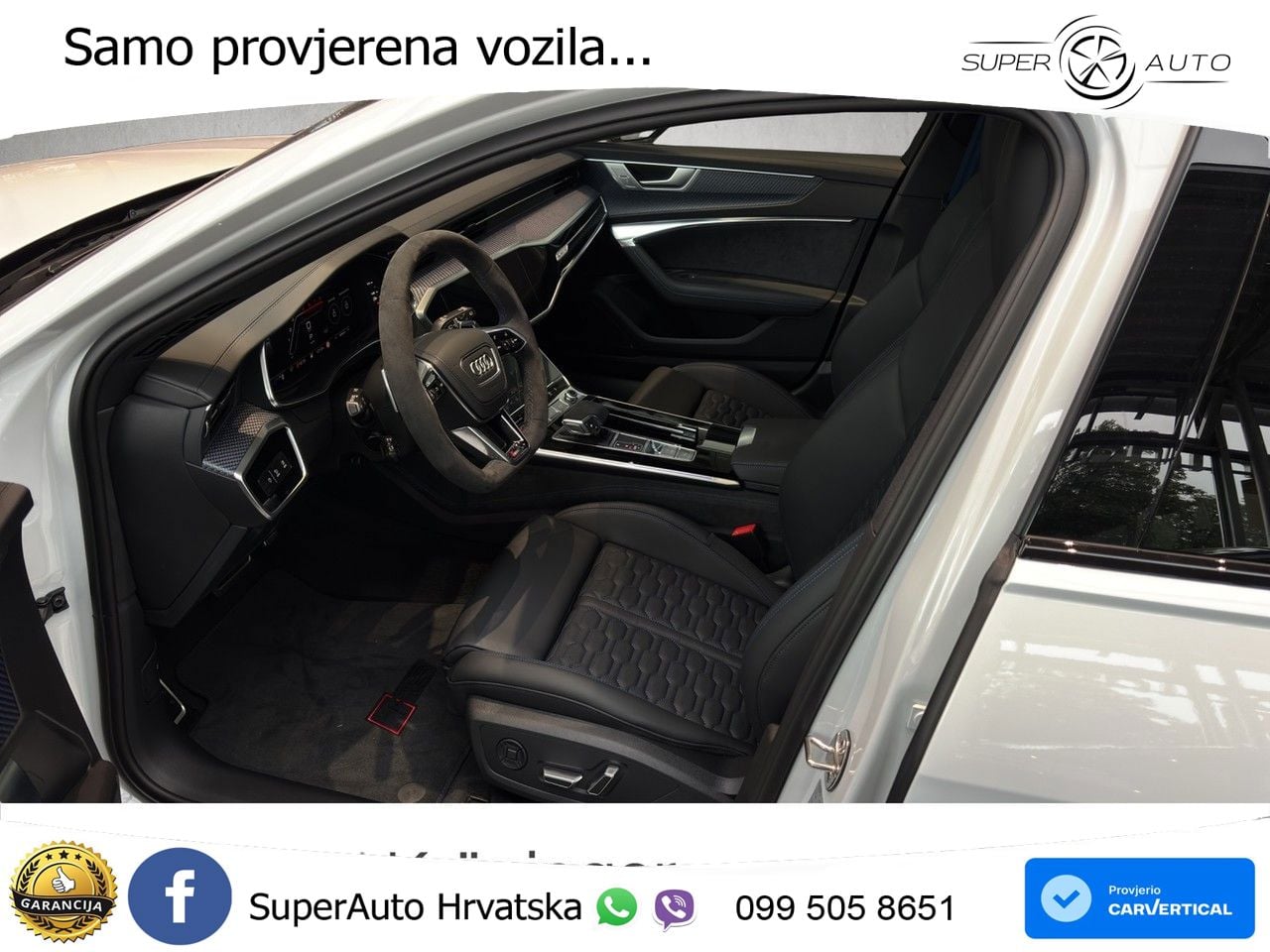 Audi RS6 Avant 4.0 TFSI V8 performance (630 KS)  quattro tiptronic LED+GR SJED+ACC