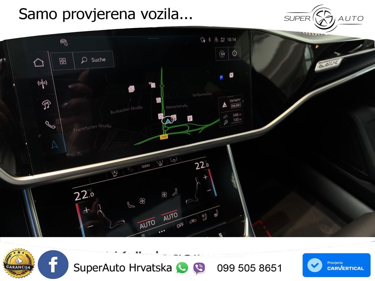 Audi RS6 Avant 4.0 TFSI V8 performance (630 KS)  quattro tiptronic LED+GR SJED+ACC