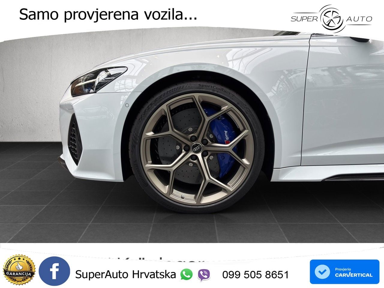 Audi RS6 Avant 4.0 TFSI V8 performance (630 KS)  quattro tiptronic LED+GR SJED+ACC