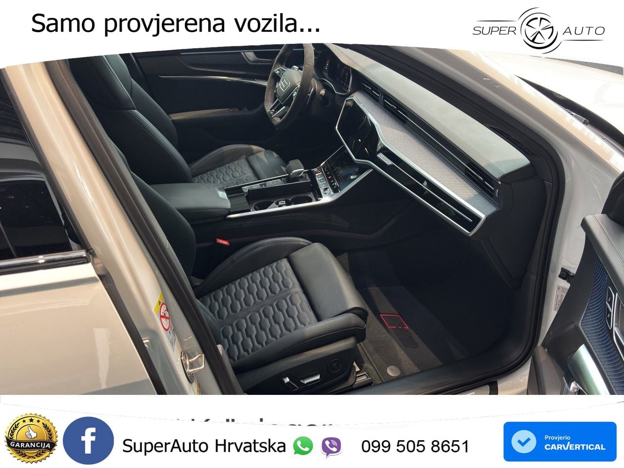 Audi RS6 Avant 4.0 TFSI V8 performance (630 KS)  quattro tiptronic LED+GR SJED+ACC