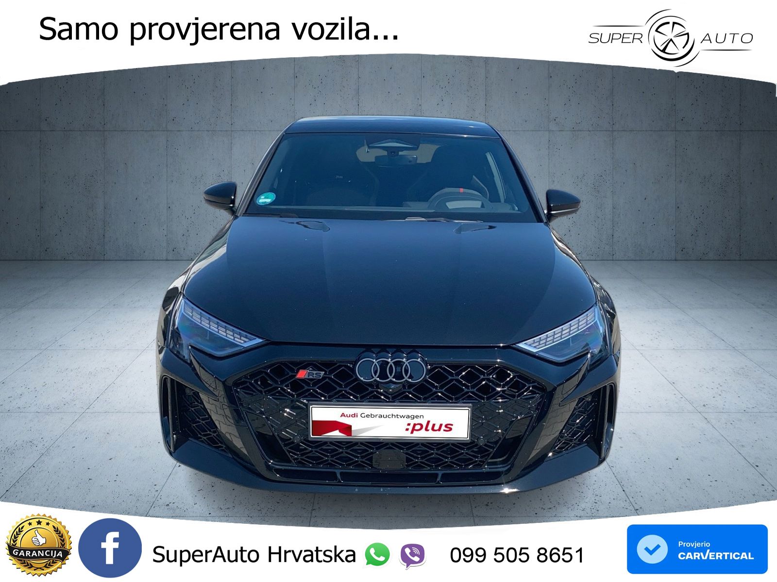 Audi RS3 Sedan 2.5 TFSI (400 KS) quattro S tronic LED+GR SJED+ACC